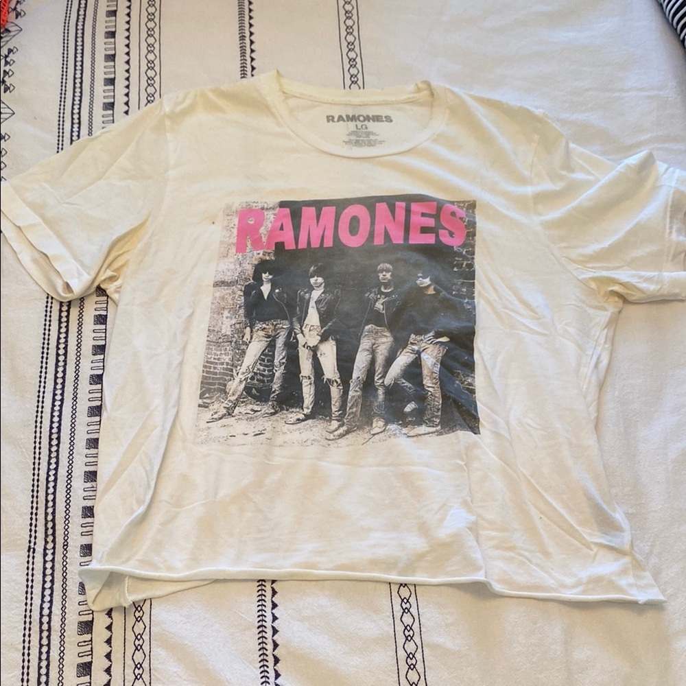 Ramones Graphic Tee - White